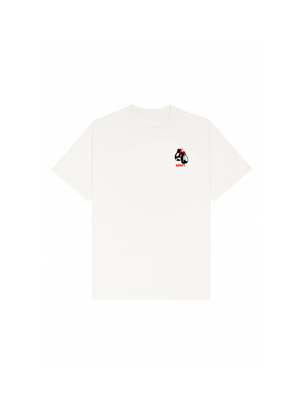 OVERSIZED QUOTE T-SHIRT crème