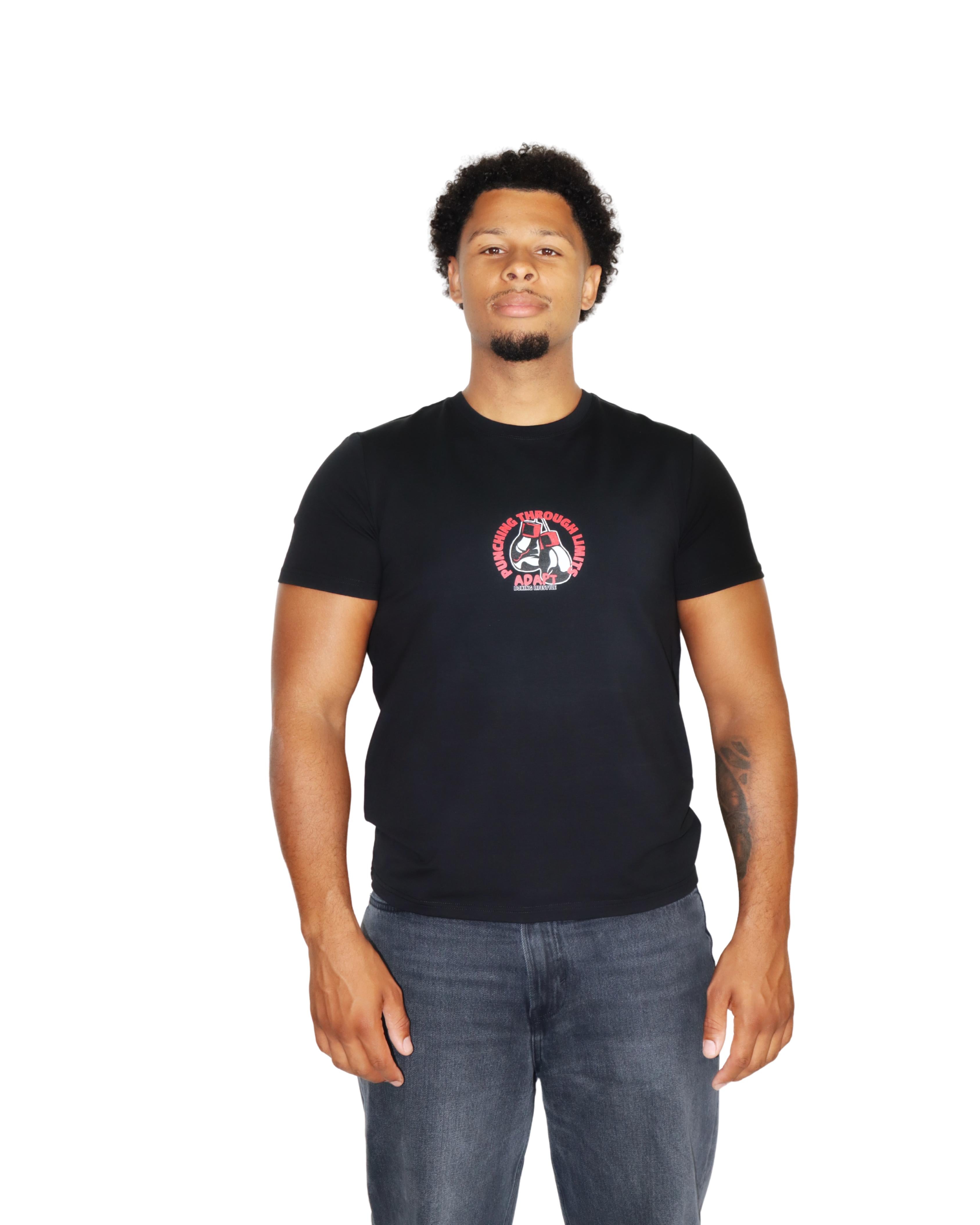 SLIMFIT T-SHIRT zwart