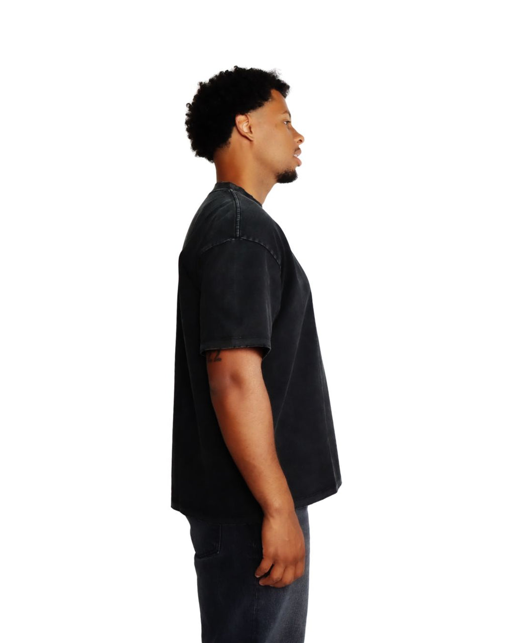 WASHED OVERSIZED T-SHIRT Grijs