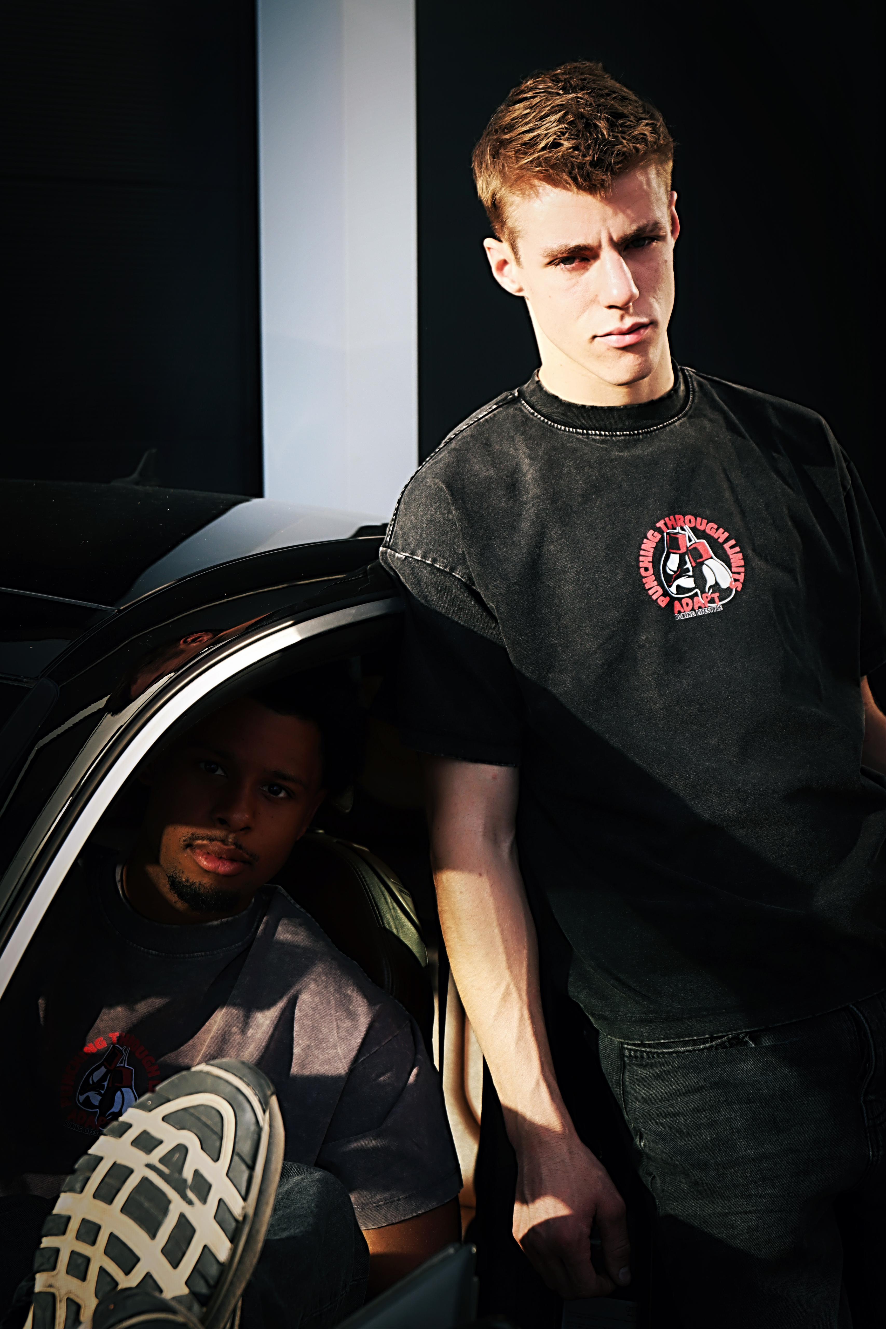 WASHED OVERSIZED T-SHIRT Lichtpaars